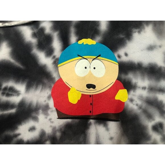 HUF x South Park Hoodie Sweatshirt Tie Dye Cartman Screw You Hippie Adult Medium - Picture 3 of 8
